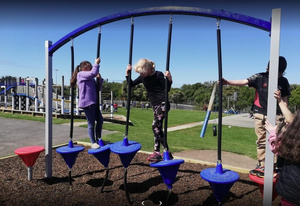 Kids are enjoying their new Jungle Walk!